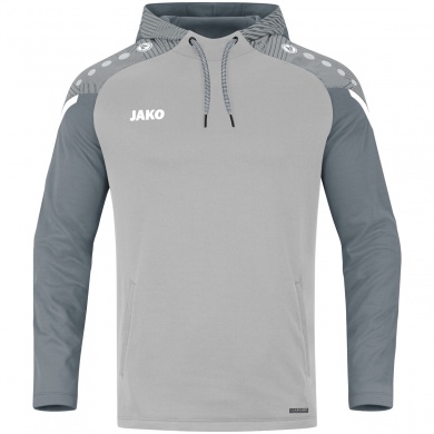 JAKO Bluza z kapturem (Hoodie) Performance (Fleece z poliestru) jasnoszara Damska